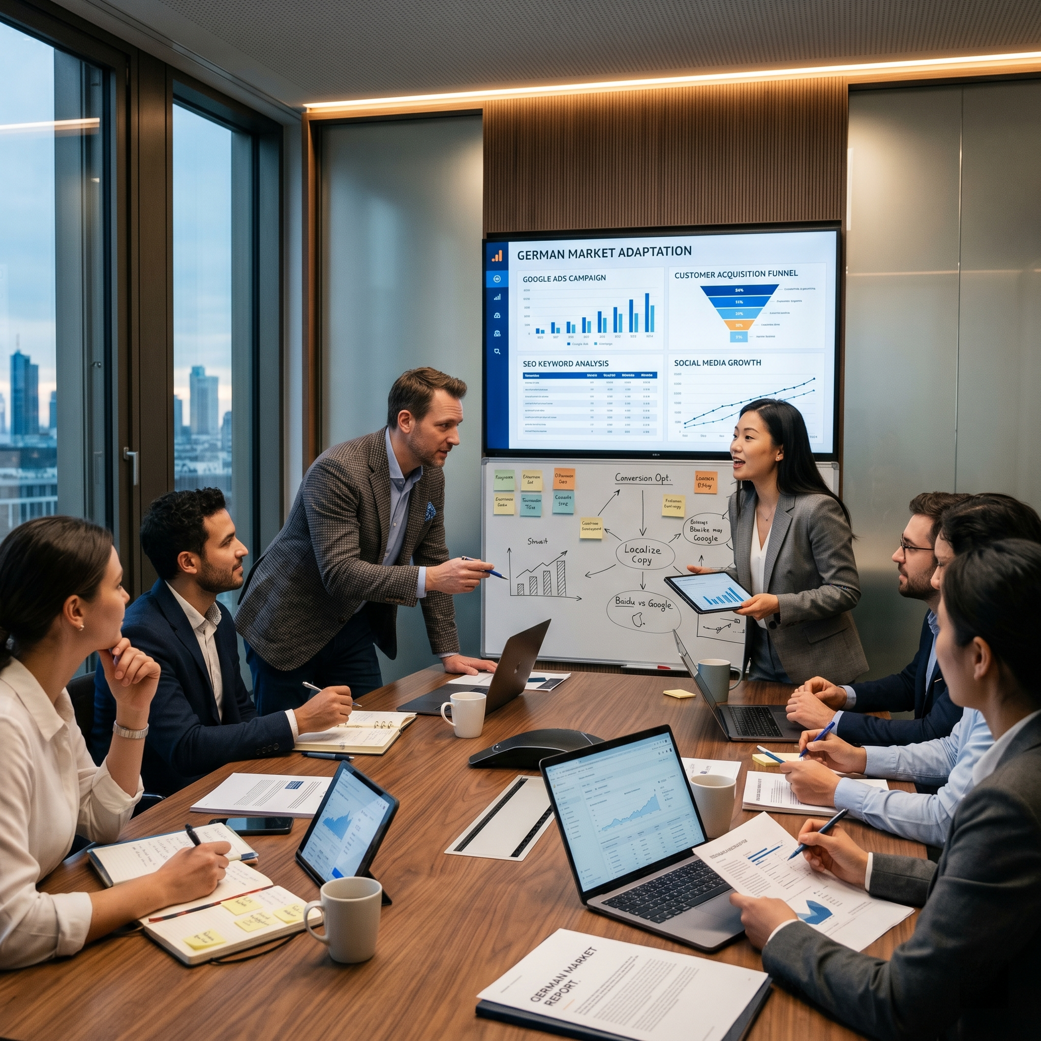 Online marketing and Social Media discussion