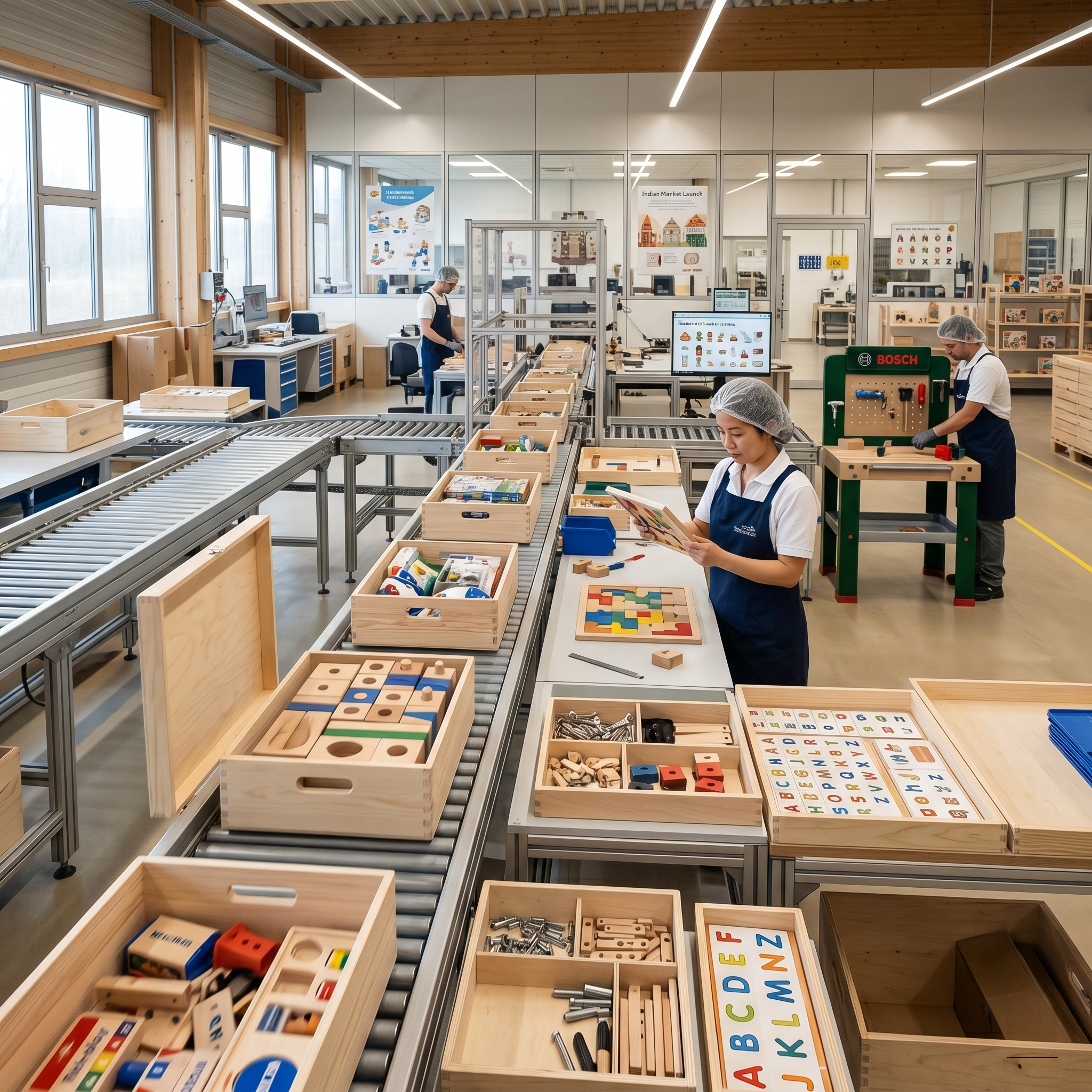Kinderspielzeug-Herstellung