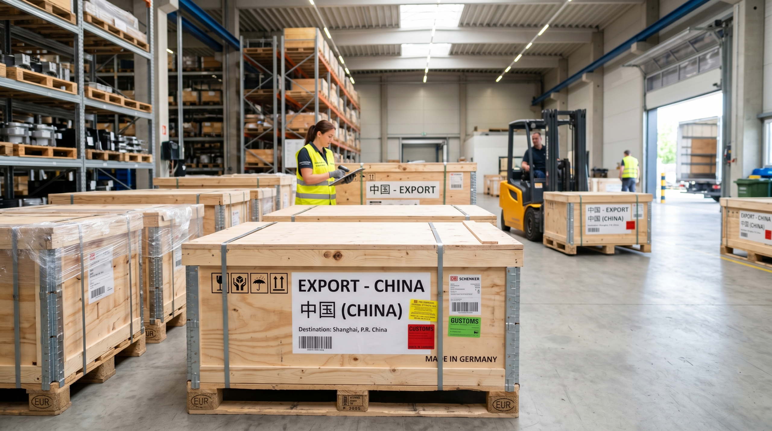 Maschinenbau-Export