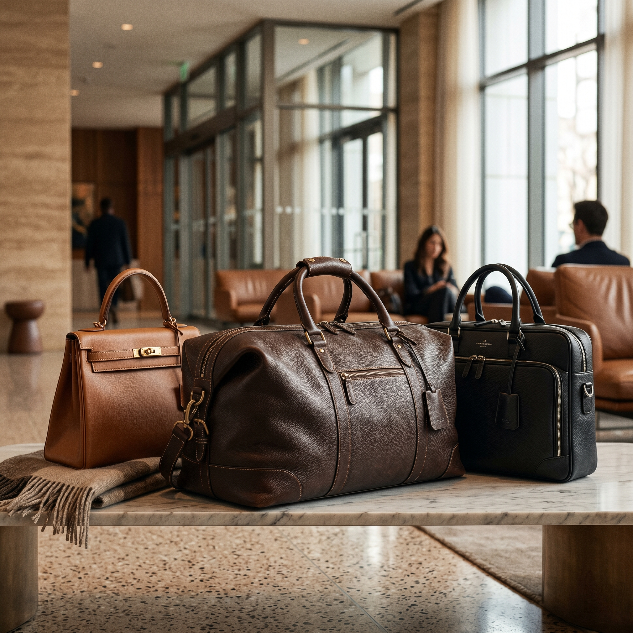 Premium-Ledertaschen
