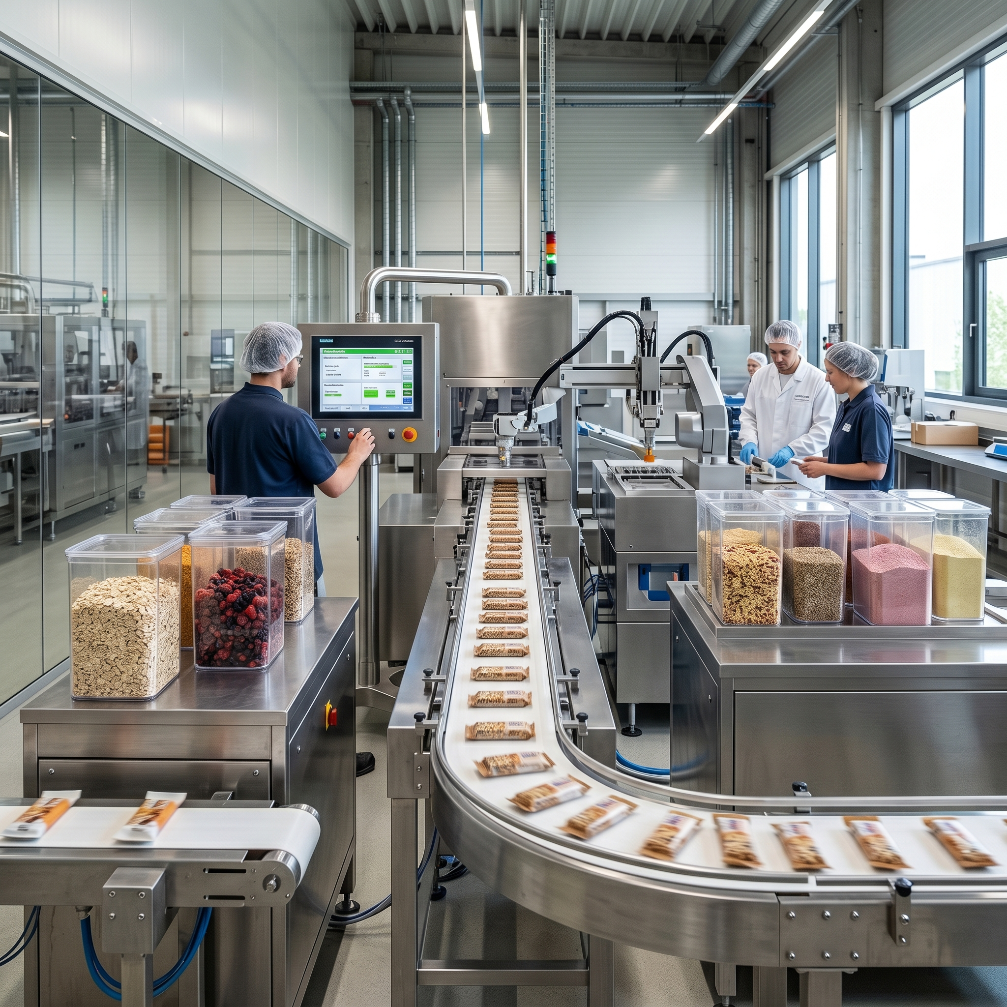 Förderband für Functional Food