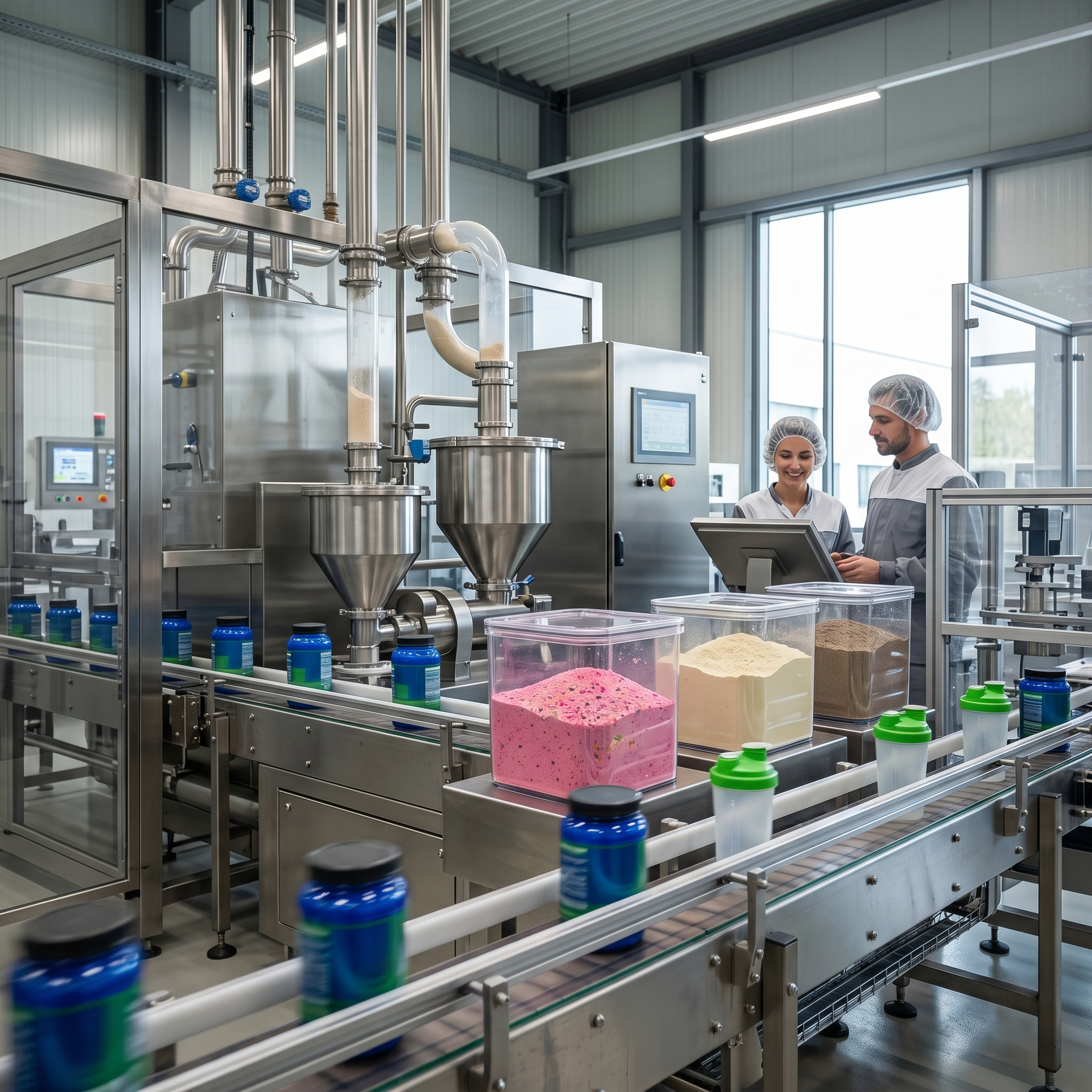 Produktionsanlage für Protein