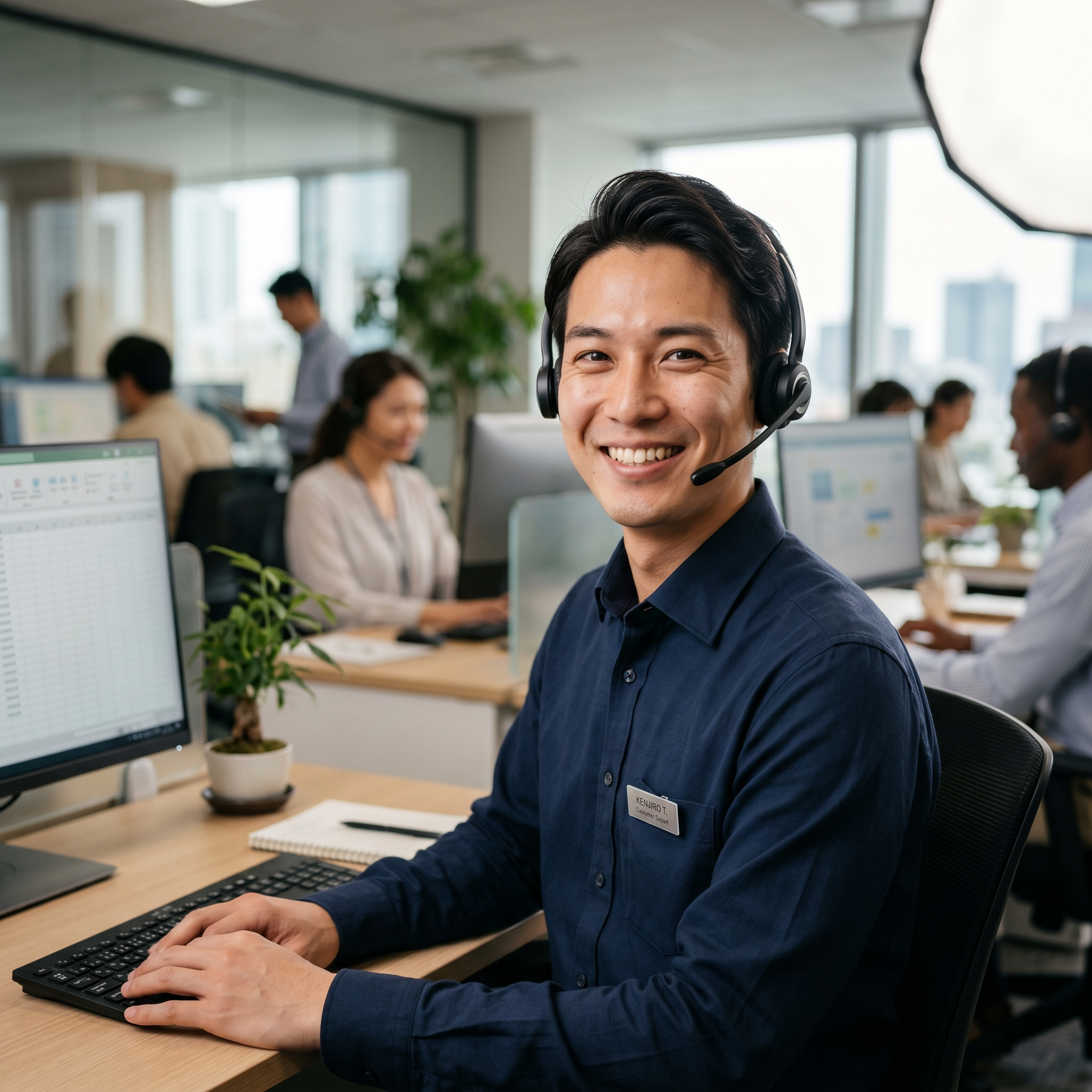 Call-Center Mitarbeiter in Japan