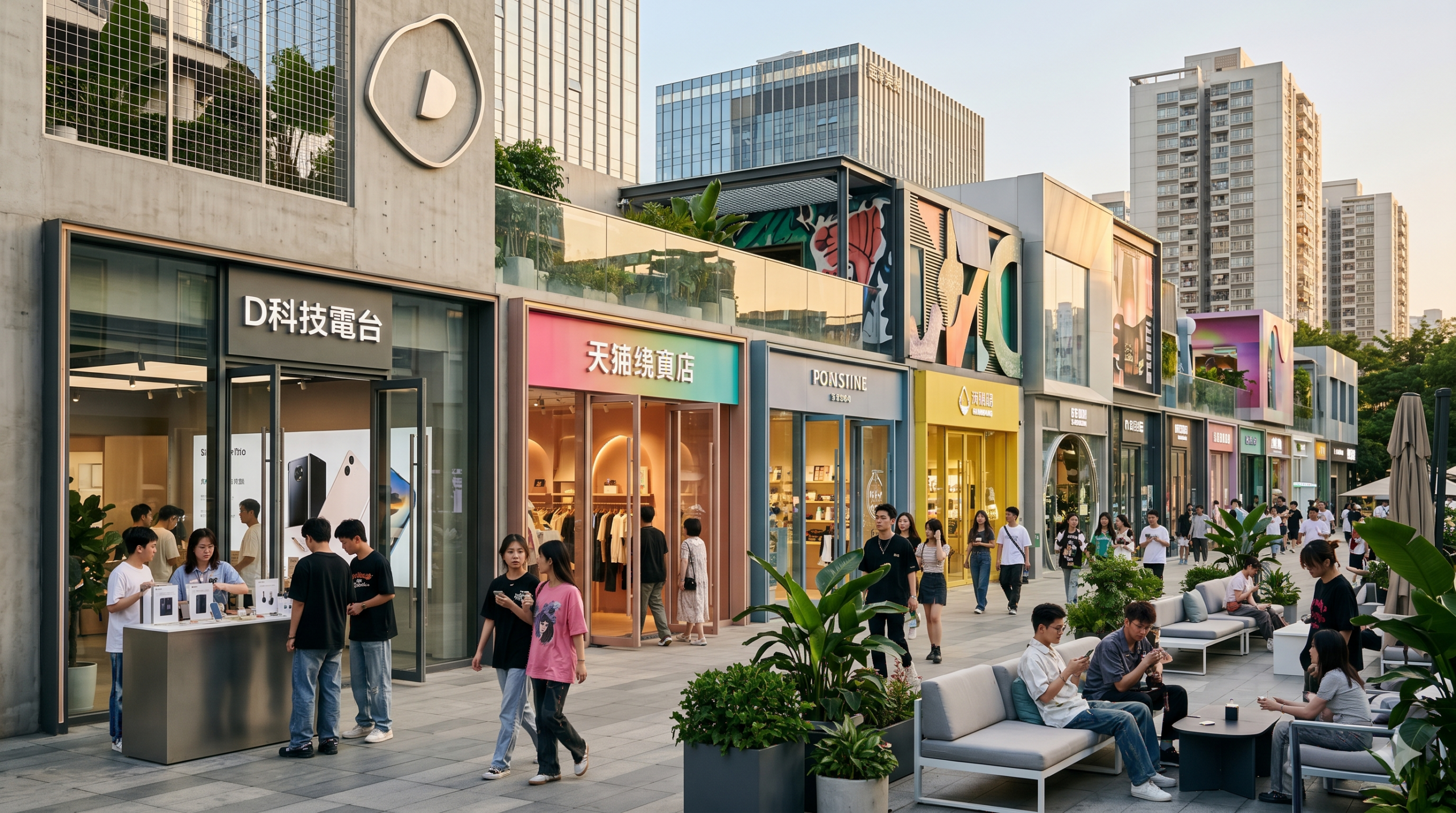 Popup-Stores in China
